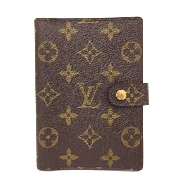 Louis Vuitton Handbags - 100% AUTHENTIC Louis Vuitton Monogram Agenda PM Notebook Cover/9Y0715
